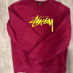 Brand New Stussy Crewneck Sweatshirt Size Small